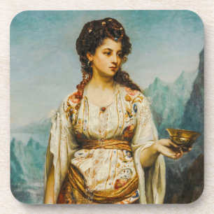 Porta-copo Circe de Jean Jules Bardin (1875)