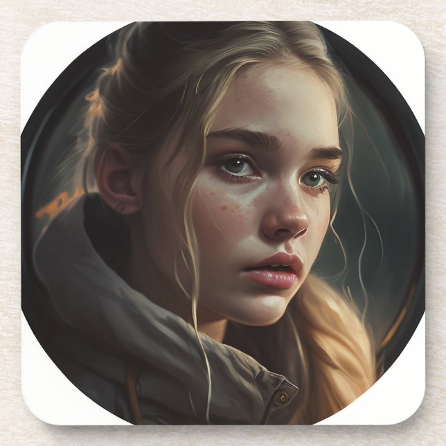 Porta-copo Circle girl (Frente)