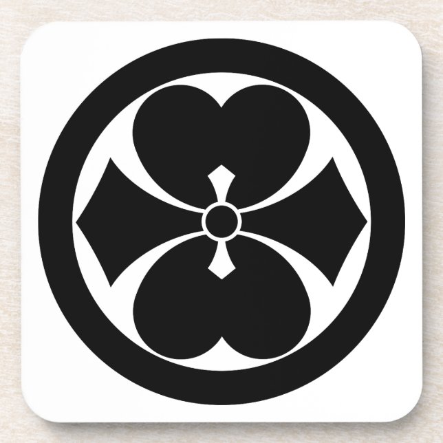 Porta-copo Círculo com duas espadas Oxalis (Frente)