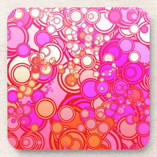 Porta-copo Círculos retros