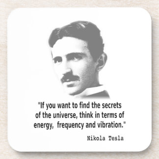 Porta-copo Citação De Nikola Tesla