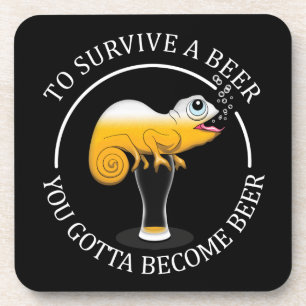 Porta-copo Citação Engraçada de Beer Lover - Cerveja