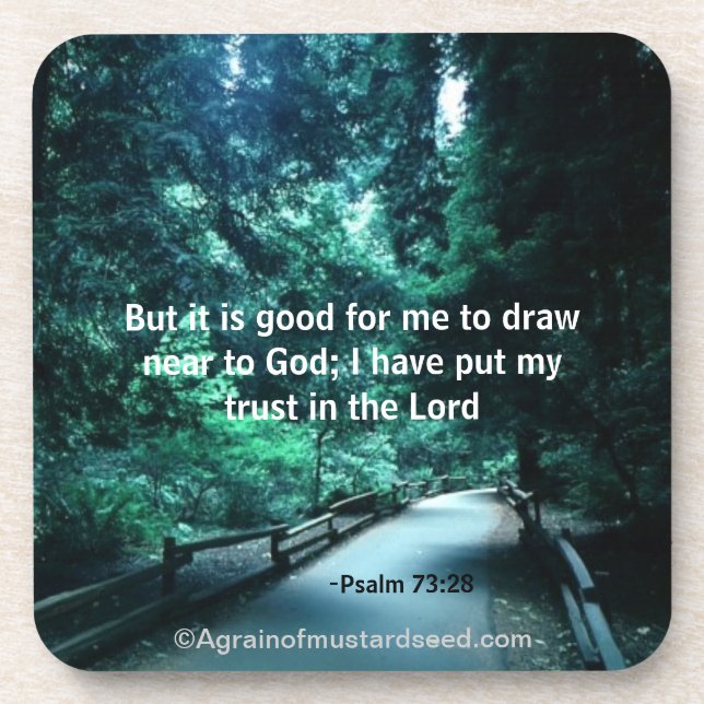 Porta-copo Citações Cristãs Inspiradoras (Frente)