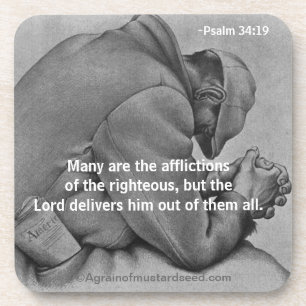 Porta-copo Citações Cristãs Inspiradoras