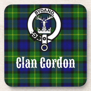 Porta-copo Clã Gordon Tartan Crest