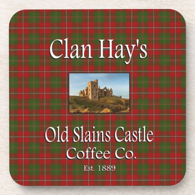 Porta-copo Clan Hay's Old Slains Castle Co. (Frente)