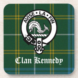 Porta-copo Clan Kennedy Crest Tartan
