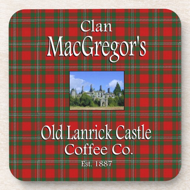 Porta-copo Clan MacGregor's Old Lanrick Castle Co. (Frente)