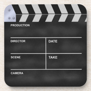 Porta-copo Claquete cinema