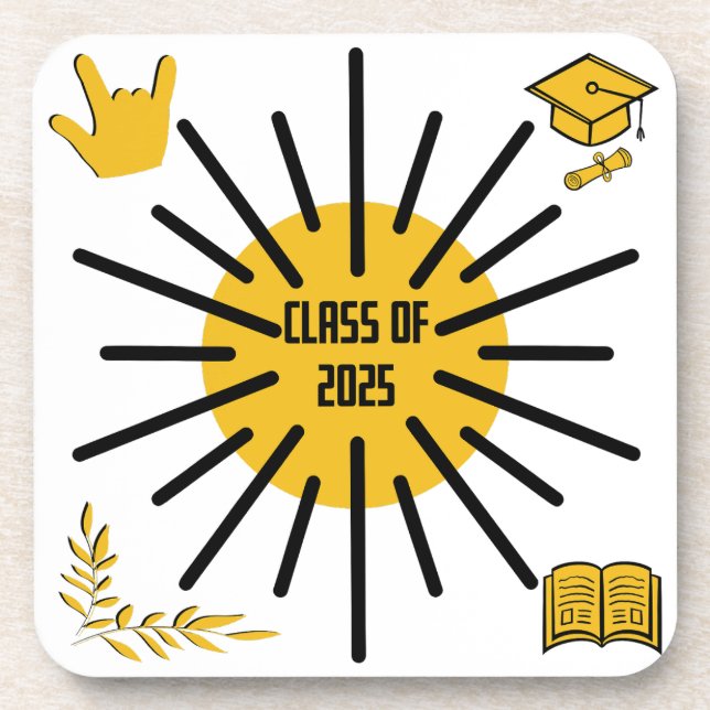 Porta-copo Classe de 2025 - Sol (Frente)