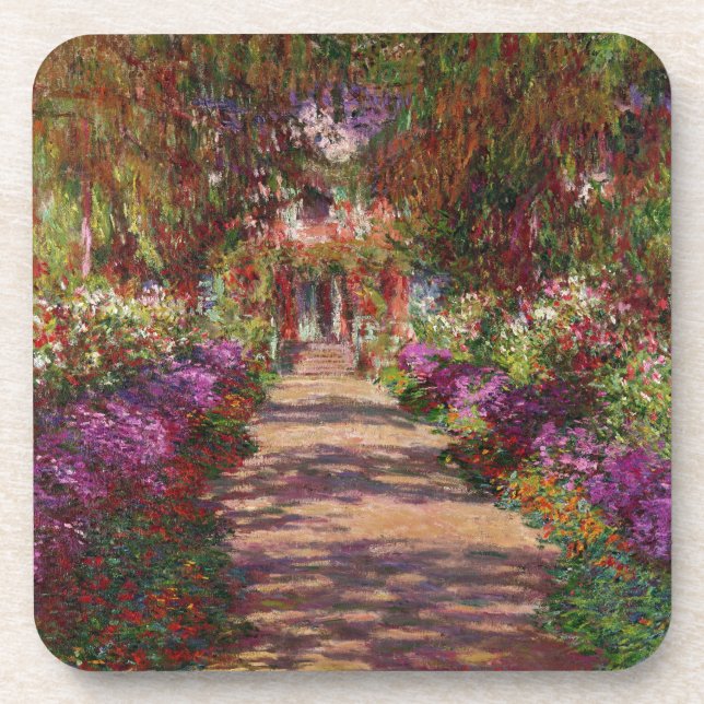 Porta-copo Claude Monet | Via no Jardim Monet (Frente)