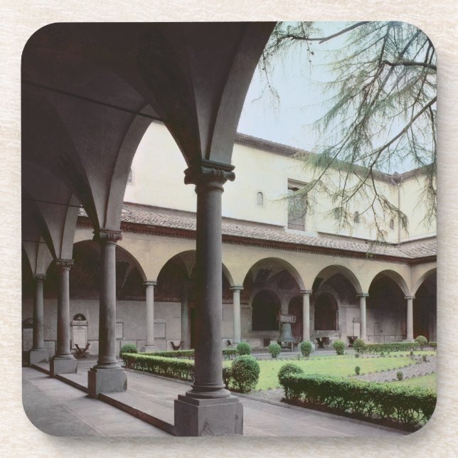 Porta-copo Claustro do convento, reconstruído em 1442 (foto) (Frente)