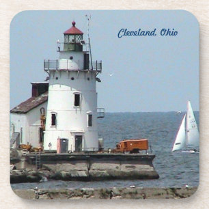 Porta-copo Cleveland Lighthouse Drink Coasters