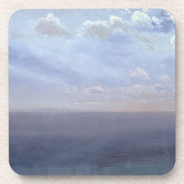 Porta-copo Cloud Study with Sea and Sky - Albert Bierstadt (Frente)