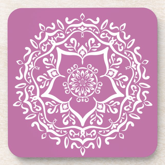 Porta-copo Clover Mandala (Frente)