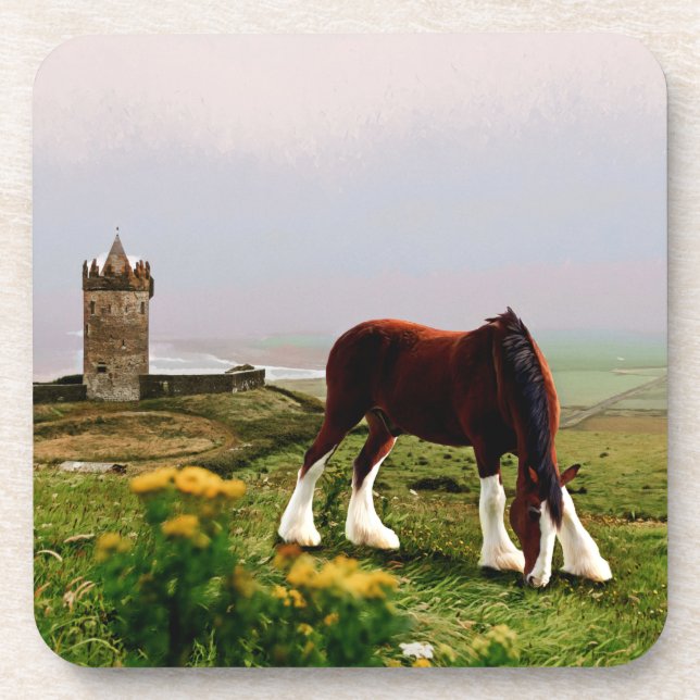 Porta-copo Clydesdale Castle (Frente)
