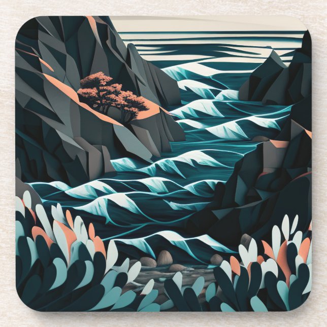 Porta-copo Coastal Energy (Frente)