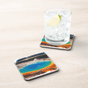 Porta-copo Coaster da bebida térmica de Primavera de Yellowst