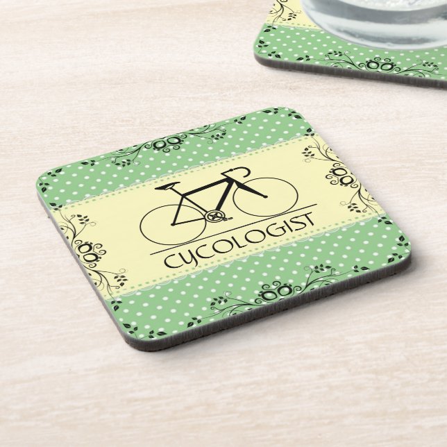 Porta-copo Coaster De Bebidas Ciclologistas (Left Side)