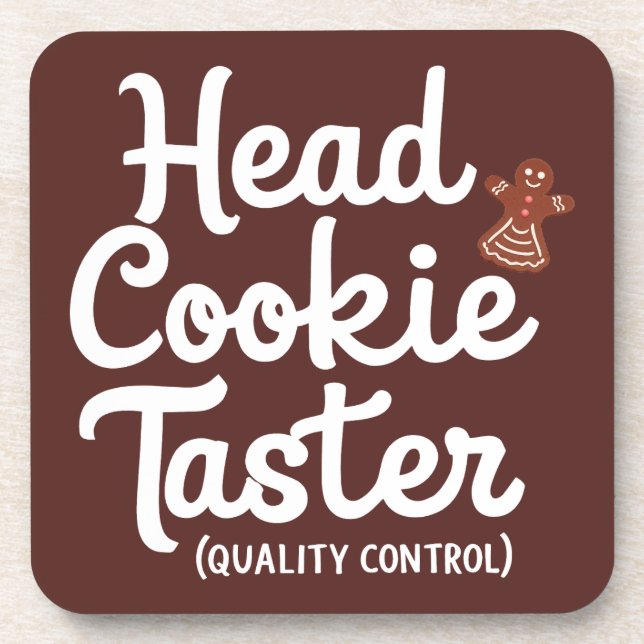 Porta-copo Coaster de Bebidas de Natal Engraçado (Frente)