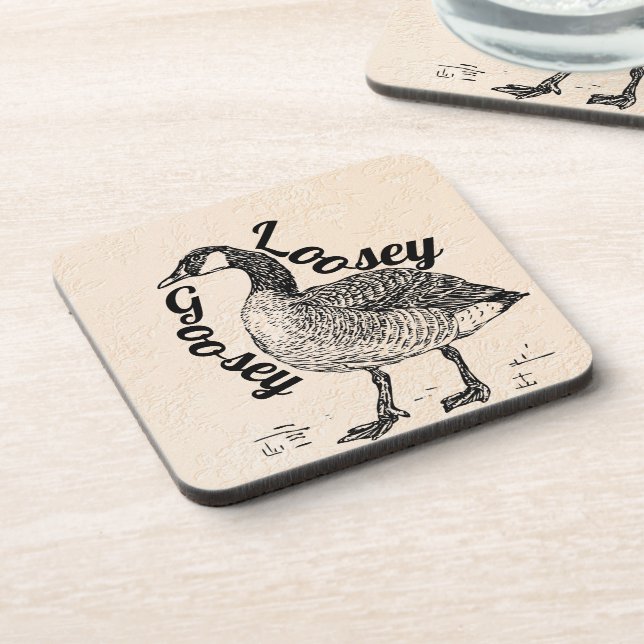 Porta-copo Coaster de Bebidas Loosey Goosey (Left Side)