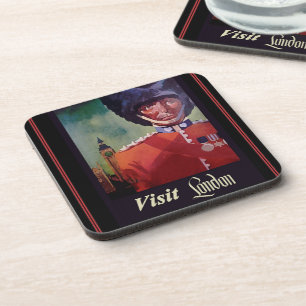 Porta-copo Coaster de bebidas Poster de Londres