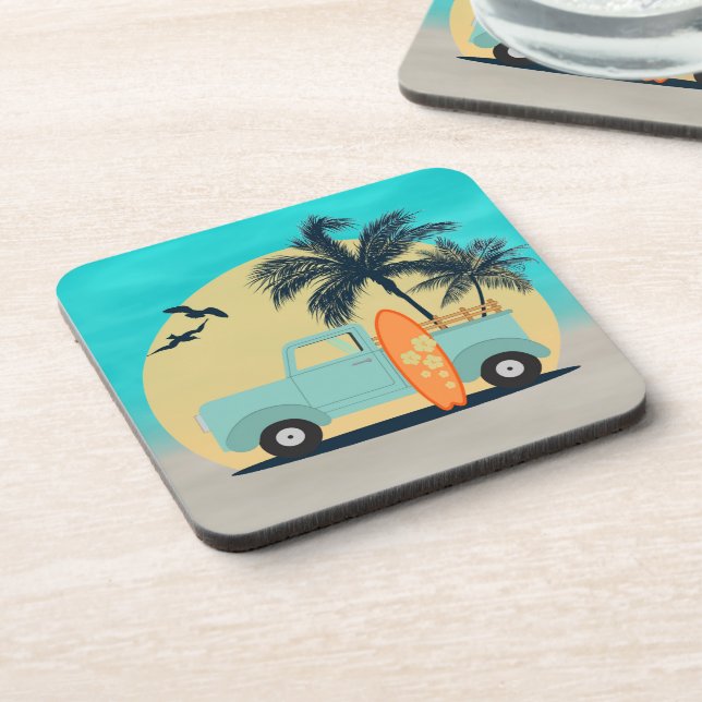 Porta-copo Coaster De Bebidas Retro De Navegação (Left Side)