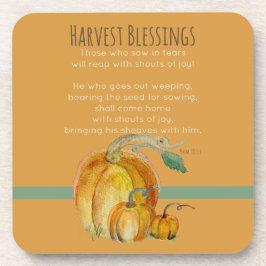 Porta-copo Coaster: Harvest Blessings