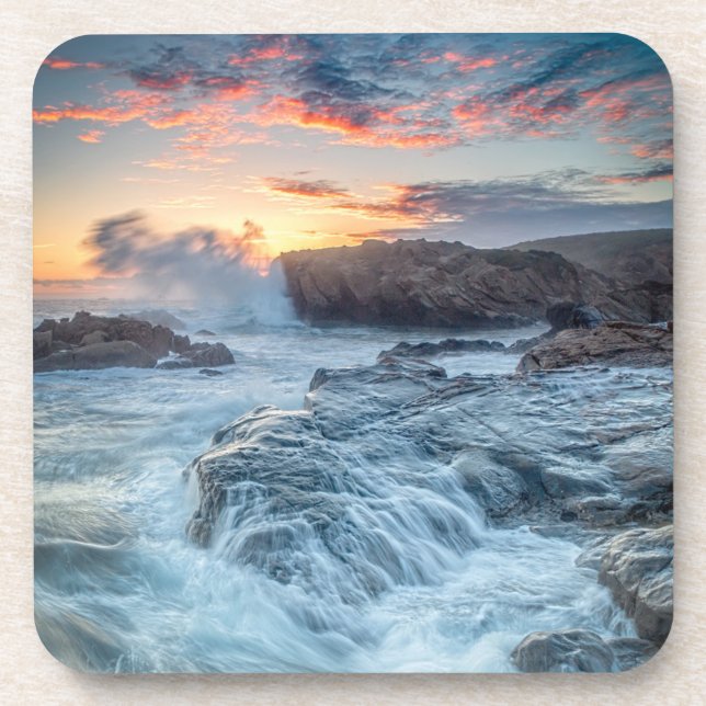 Porta-copo Coastline | Carmel California (Frente)