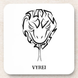 Porta-copo Cobra de Tribal Negro e Branco