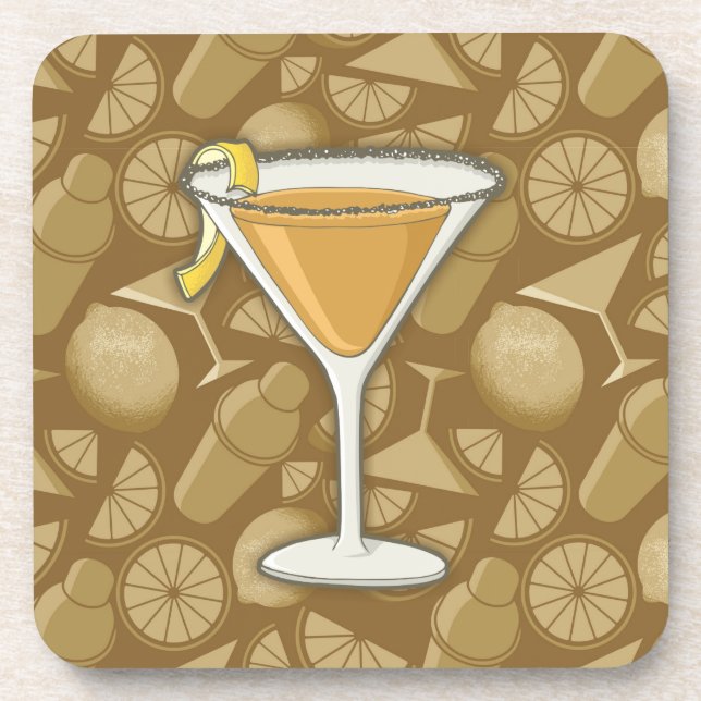 Porta-copo cocktail Sidecar (Frente)