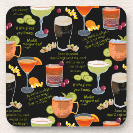 Porta-copo Cocktails e contemplação