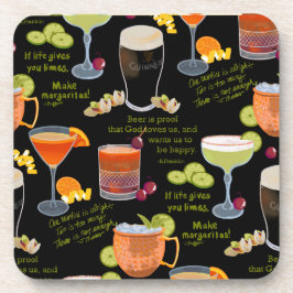 Porta-copo Cocktails e contemplação