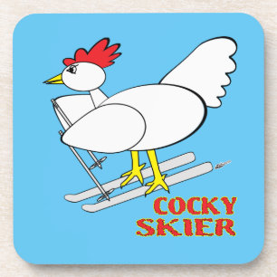Porta-copo Cocky Skier