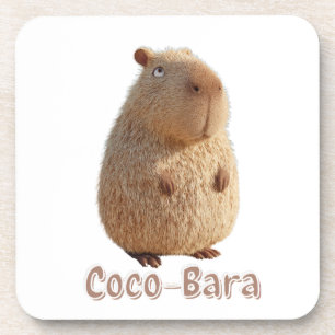 Porta-copo Coco-Bara Vibes. Capybara Core: Couto de Coco