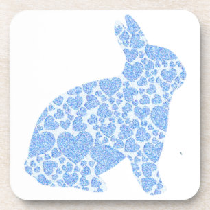 Porta-copo Coelho Azul