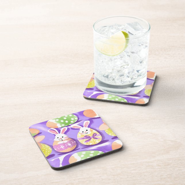 Porta-copo coelho com ovos de Páscoa (Lado Direito)