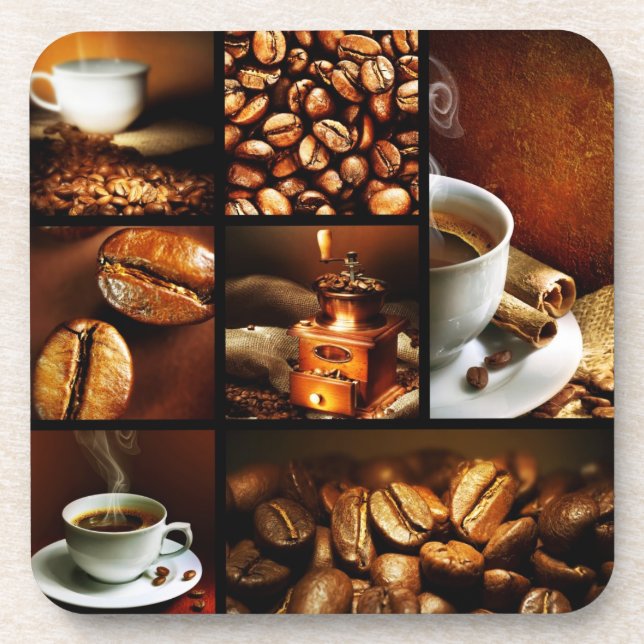 Porta-copo Colagem 2 do café (Frente)