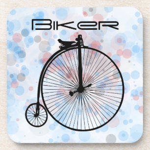 Porta-copo Coleção De Bebidas De Bike Vintage