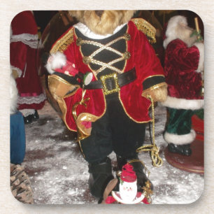 Porta-copo Coleção de Natal do Teddy Bear