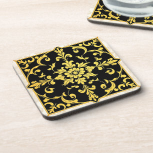 Porta-copo Coleção Floral Elegante de Luxo Moderno