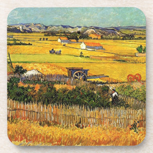 Porta-copo Colheita em La Crau, com Montmajour...