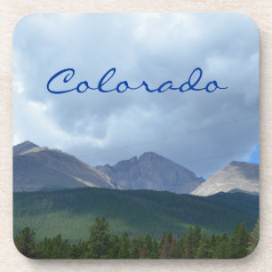 Porta-copo Colorado Longs Peak Cork Coaster