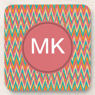 Porta-copo Colores de Especiarias de Design do iKat Zigzag