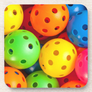 Porta-copo Colorida de Pickleball