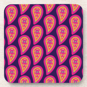 Porta-copo Colorida Paisley