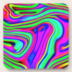 Porta-copo Coloridos Padrões Neon. Comprar Agora