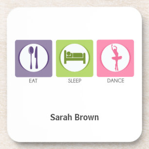 Porta-copo Coma dança do sono!