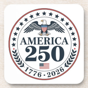 Porta-copo Comemoração Oficial do 250º Aniversário da América