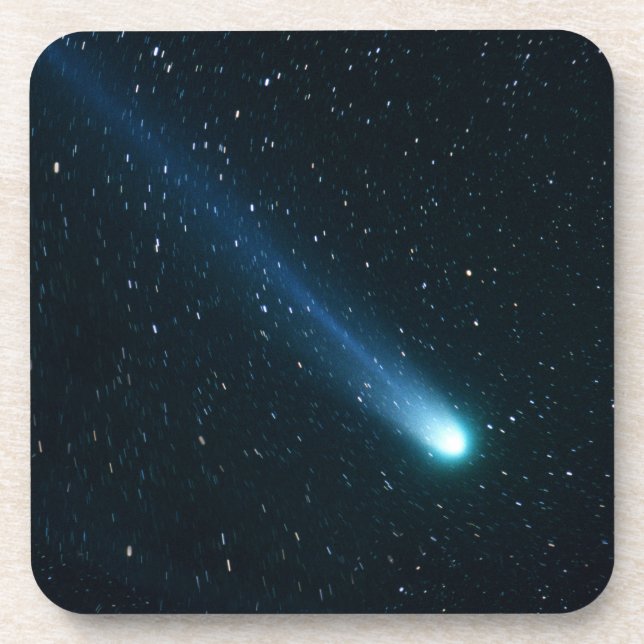 Porta-copo Cometa no Céu Noturno (Frente)